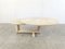 Vintage Adjustable Travertine Coffee Table from Roche Bobois, 1970s 8