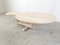 Vintage Adjustable Travertine Coffee Table from Roche Bobois, 1970s 5