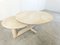 Vintage Adjustable Travertine Coffee Table from Roche Bobois, 1970s 1