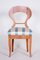 Biedermeier Side Chair in Cherry-Tree & New Upholstery, Austria, 1820s, Image 7