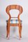 Biedermeier Side Chair in Cherry-Tree & New Upholstery, Austria, 1820s, Image 4