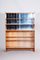 Mid-Century Bookcase in Ash & Glass, Czech, 1950s 5