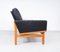 Vintage Black Leather Sofa by Poul M. Volther for Erik Jørgensen, 1960s 9