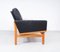Vintage Black Leather Sofa by Poul M. Volther for Erik Jørgensen, 1960s, Image 9