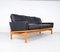 Vintage Black Leather Sofa by Poul M. Volther for Erik Jørgensen, 1960s 5