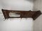 Walnut Wall Coat Rack 6