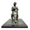 Leonardo Secchi, Lady Sitting with Dog in Her Arms, Bronze Sculpture, 1942 3