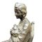 Leonardo Secchi, Dama sentada con un perro en brazos, Escultura de bronce, 1942, Imagen 2