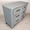 Louis XV Gray Blue Dresser 6