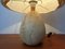 Lámpara de mesa italiana de travertino, años 70, Imagen 16