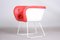Mid-Century Armchair in Laminate, Steel & High Quality Leather, Czech, 1960s, Image 7