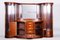 Art Deco Oval-Shaped Sideboard in Rosewood & Original Glass and Mirror, Czech, 1920s 1