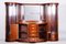 Art Deco Oval-Shaped Sideboard in Rosewood & Original Glass and Mirror, Czech, 1920s, Image 1