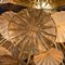 Grand Lustre Sputnik Mid-Century Fait Main en Verre, Italie 6