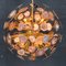 Großer italienischer Sputnik Kronleuchter aus Achat, 1980er 11