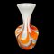 Vase en Verre Opalino Blanc de Carlo Moretti, 1960s 3