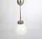 Bauhaus Nickel Plated Adjustable Ceiling Lamp, 1930s, Image 3