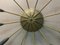 Lampadario Sputnik Spider Ufo in vetro opalino e ottone con 12 braccia, anni '50, Immagine 10