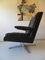 Danish Leather Lounge Swivel Chair, 1970s 2