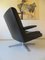 Danish Leather Lounge Swivel Chair, 1970s, Image 4