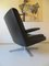 Fauteuil Lounge Pivotant en Cuir, Danemark, 1970s 4