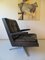 Danish Leather Lounge Swivel Chair, 1970s 7