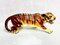 Large Vintage Italian Tiger Statue in Resin, 1970s, Image 1