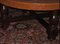 Tavolino da caffè circolare con ripiano in pelle di Angel Pazmino per Muebles De Estilo, anni '70, Immagine 7