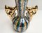 Vase Baroque Vintage en Céramique avec Poignées en Forme de Cerf de H.Bequet, Belgique, 1960s 5