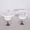 Bauhaus Swivel Chairs in High Quality Leather & Chrome-Plated Steel, Czech, 1940s, Image 11