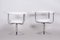 Bauhaus Swivel Chairs in High Quality Leather & Chrome-Plated Steel, Czech, 1940s, Image 9