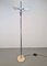 Lámpara de pie Valenti Milano vintage en blanco, Italia, años 70, Imagen 1
