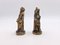 Statues en Bronze, Chine, 1800s, Set de 2 3