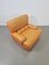 Fauteuil Vintage en Cuir Cognac, Italie, 1960s 11