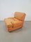 Vintage Lounge Chair in Cognac Leather, Italy, 1960s 7