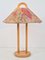Vintage Danish Pine Table Lamp with Lys Pine, 1970s, Image 1