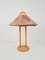 Lampe de Bureau Vintage en Pin avec Pin Lys, Danemark, 1970s 11