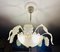 Lámpara de araña Art Déco de cristal de Murano, años 40, Imagen 1