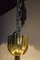 Lampadario grande in cristallo prismatico in ottone dorato di Bd Lumica, anni '70, Immagine 14