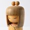 Bambola Kokeshi vintage in legno di Kojo Tanaka, Giappone, anni '50, Immagine 4