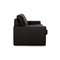 Erpo CL 100 Three-Seater Sofa in Black Leather 6