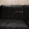 Erpo CL 100 Three-Seater Sofa in Black Leather 3