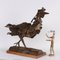 Italian Bronze Rooster by P. Maggioni 2