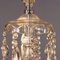 Lámpara de araña vintage con cristal, Imagen 4