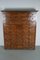 Large Dutch Oak Apothecary Cabinet with Enamel Shields, 1900s, Image 2