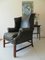 Englischer Art Deco Chesterfield Sessel 3