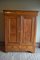 Antique Elm Cabinet, 1850s 1