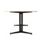 Mid-Century Modern Carrara Marble Dining Table with Metallic Foot, Italy, 1950s 4