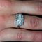 Art Deco French Diamonds Platinum Rectangular Ring, 1925 12