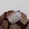 Art Deco French Diamonds Platinum Rectangular Ring, 1925 13